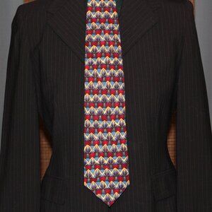 J. Garcia (Grateful Dead) Collectors Edition "Stonehenge Ltd." silk Handsewn TIE